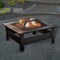 Pure Garden 6-Pc Outdoor Fire Pit Set, Bronze 50-155 - alternate 1